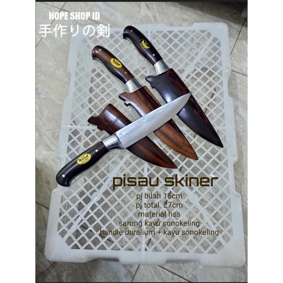 PISAU SKINNER DURAL FULLTANG BAJA