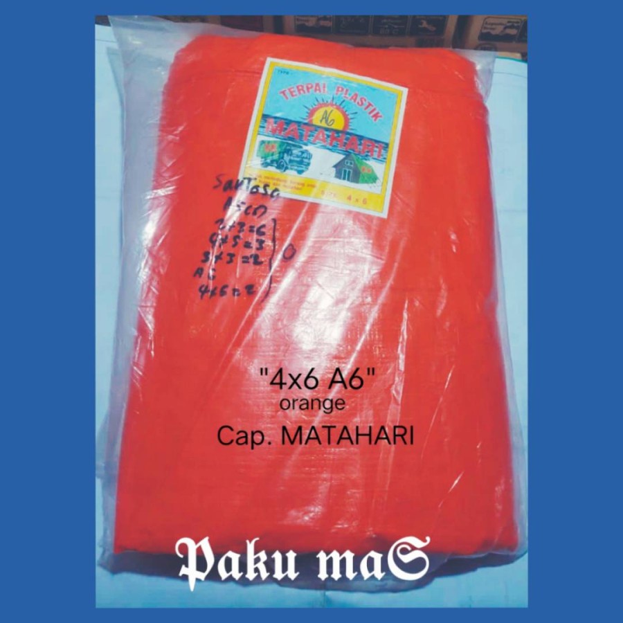 Terpal Plastik 4x6 Terpal 4x6 a6
