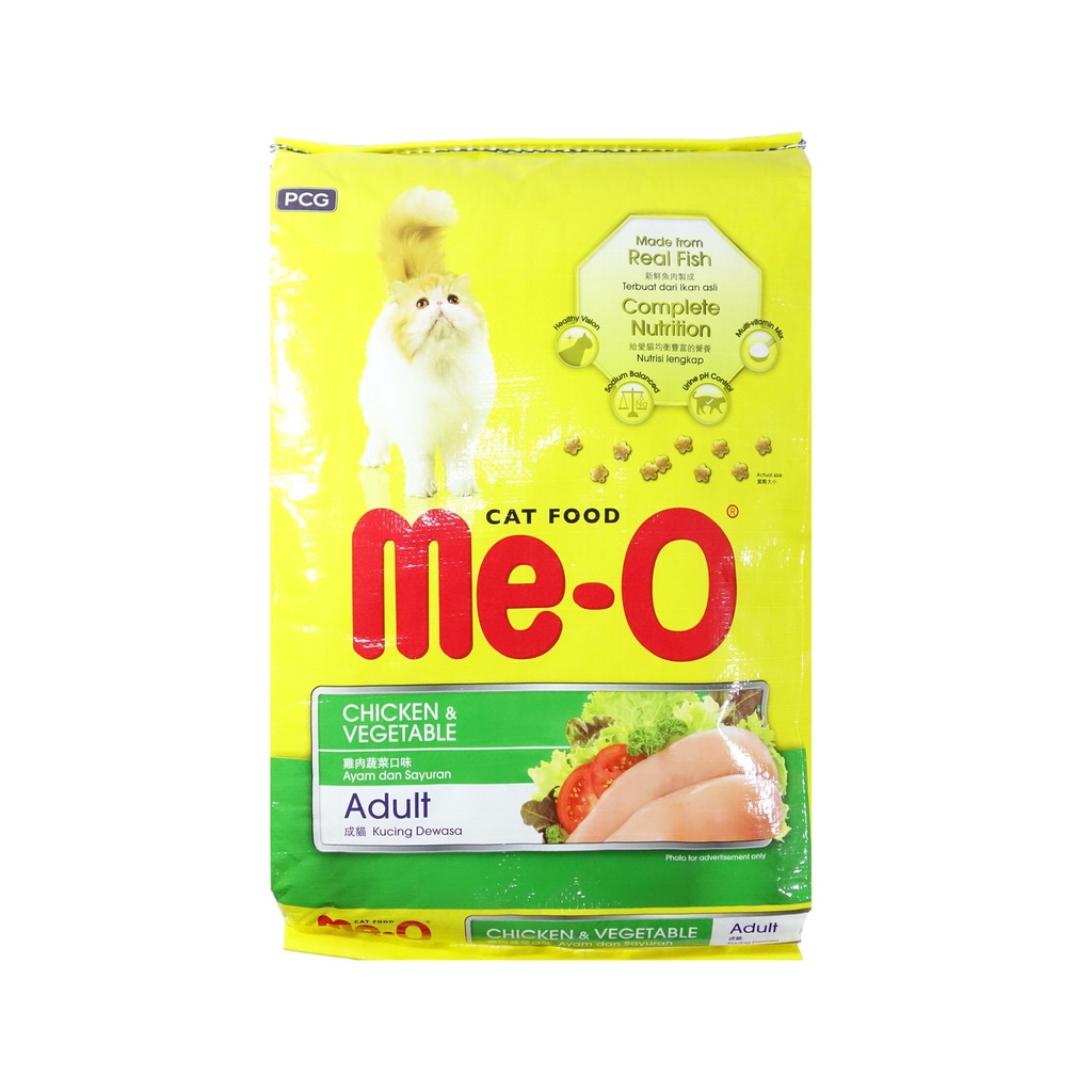 Meo Me-O Adult Tuna/Salmon/CHICKEN/SEAFOOD/BEEF/GOURMET 7kg 7 kg via grab/gosend