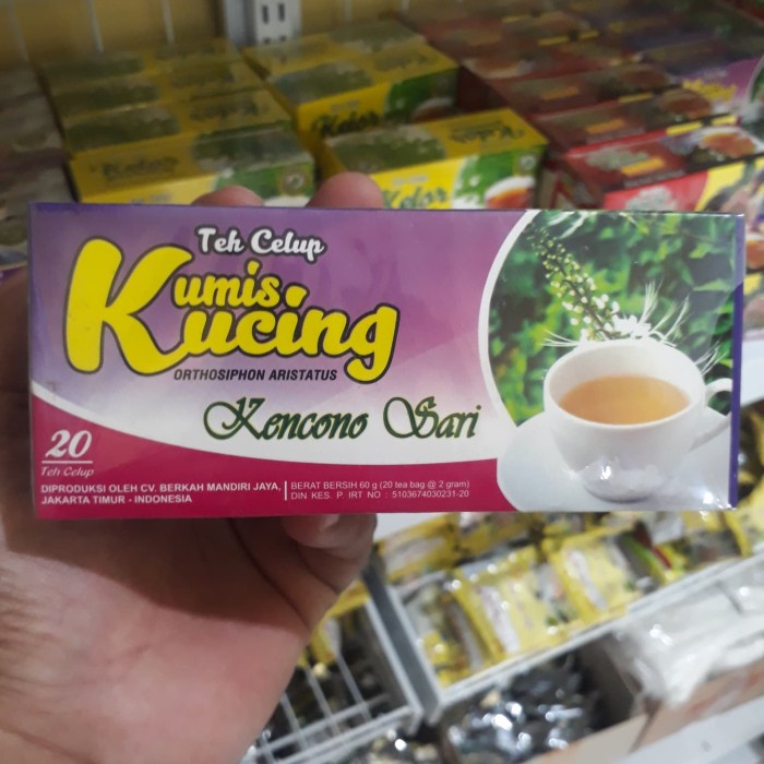 

Teh Celup KUMIS KUCING Kencono Sari