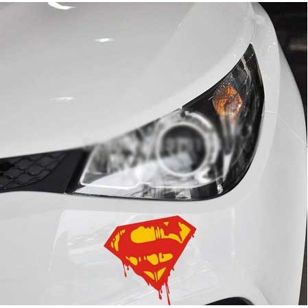 

Sticker Superman Logo 2 Layer Color