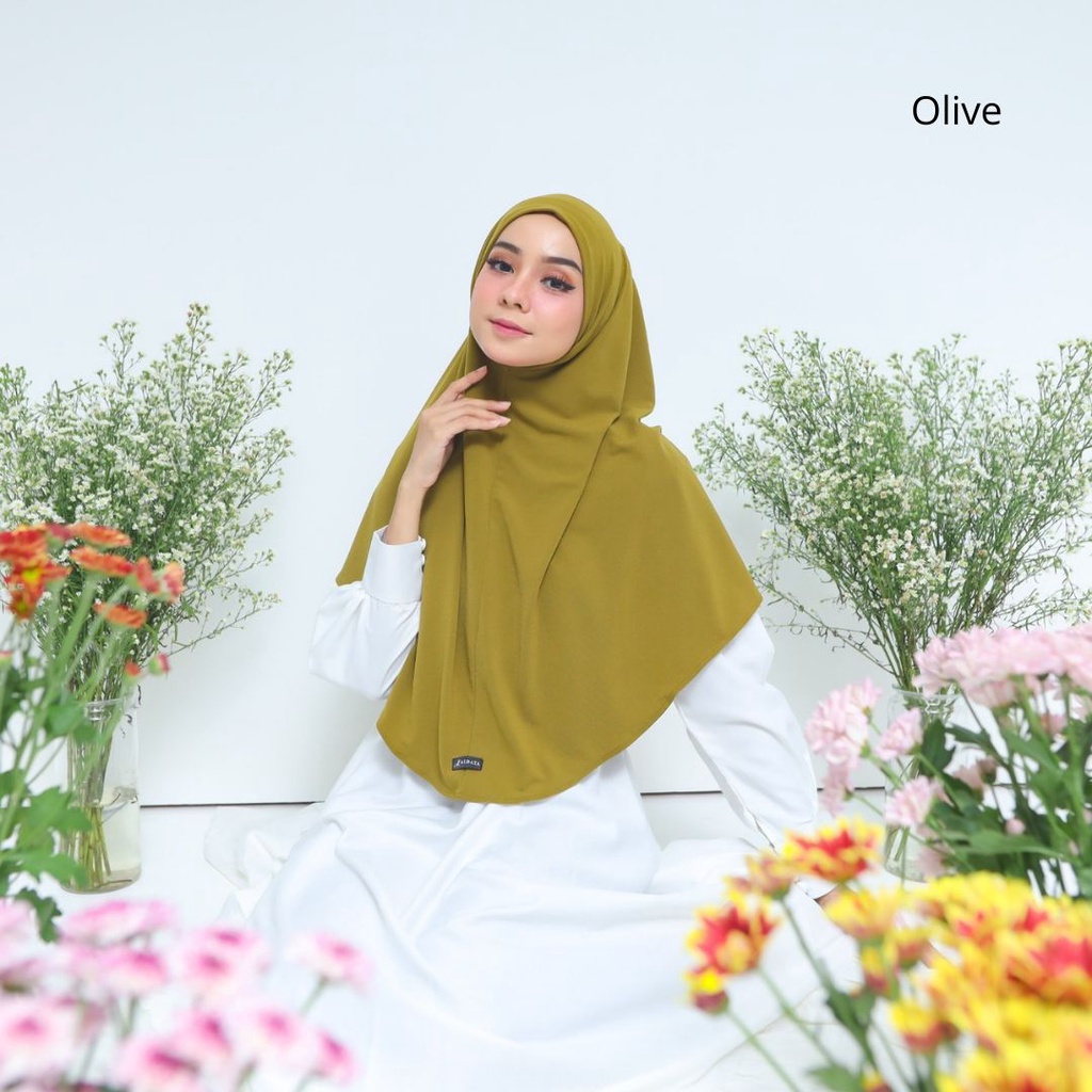 Naura Instant - Albata Hijab-Naura Olive