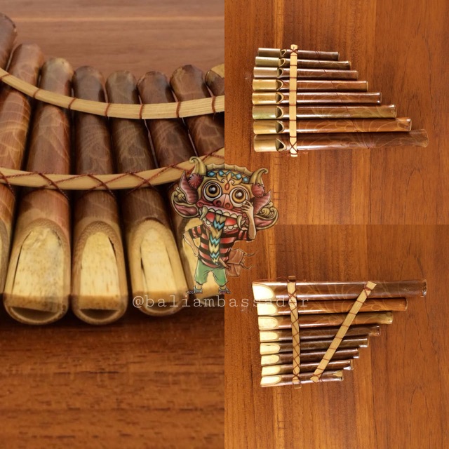 SULING HARMONIKA BAMBU ( ALAT MUSIK TIUP )