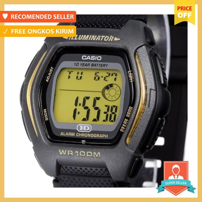 Casio Hdd 600G 9Avdf Jam Tangan Pria Hitam