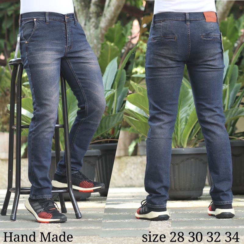 Celana Panjang Jeans Handmade Celana Panjang Jeans Pria Celana Panjang Jeans Washing Biowash