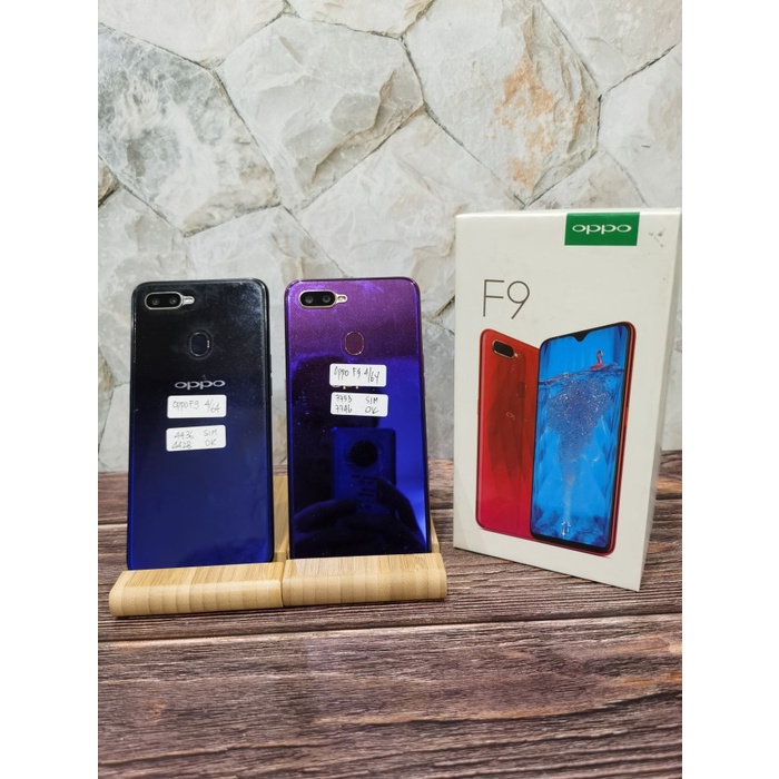 OPPO F9 - RAM 464 - UNIT ONLY - SECOND - RAM 4