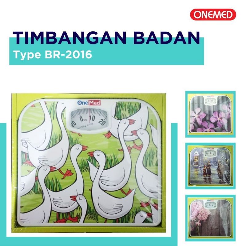 TIMBANGAN BADAN MANUAL ONEMED TIPE BR 2016