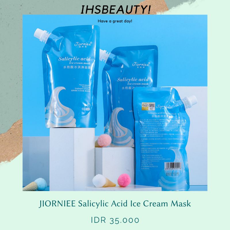 JIORNIEE Salicylic Acid Ice Cream Mask Original 300ml