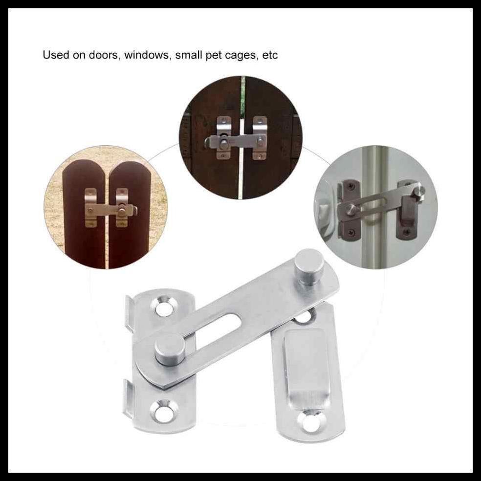Grendle Slot Pintu Geser Sliding Door Lock Besar Kunci Pintu Tambahan Shopee Indonesia