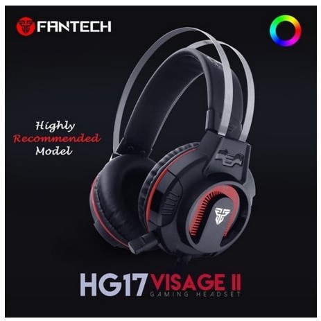 Fantech VISAGE II HG17s 3.5mm Headset Gaming with RGB Light Stereo Headphone