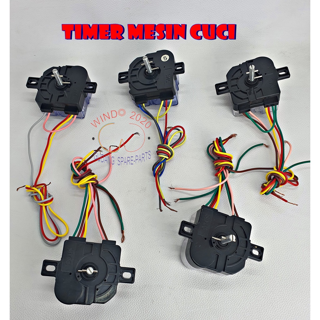 TIMER MESIN CUCI MULTI | TIMER WASHING PEMUTARAN MESIN CUCI UNIVERSAL | MENCUCI WASH PEMBILAS KABEL 3 , 4 , 5 , 6 , 7 KABEL-WINDO