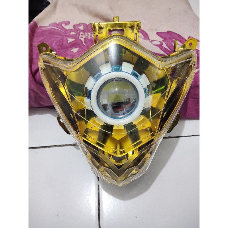 lampu depan projie satria Fu facelitt