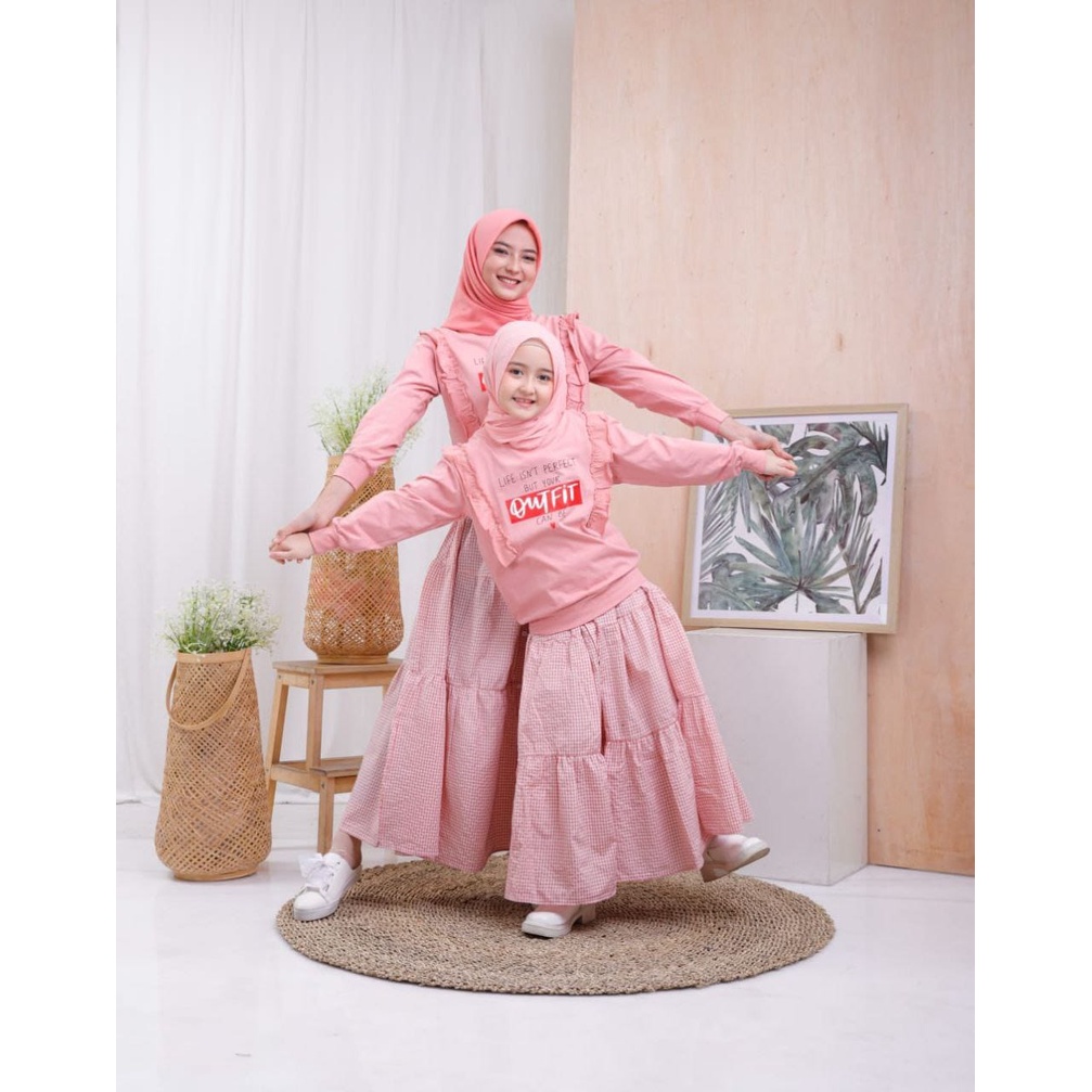 Najwa Set Teenagers by Cuterply || setelan rok remaja