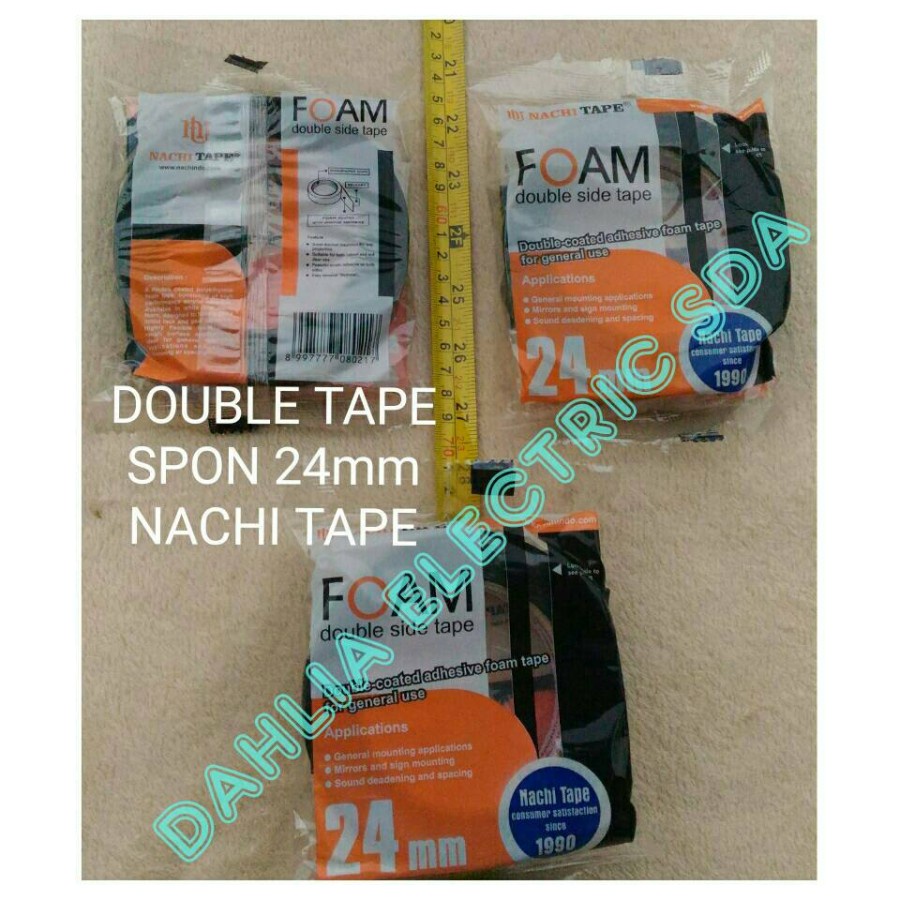 

DOUBLE TAPE FOAM 24MM NACHI TAPE