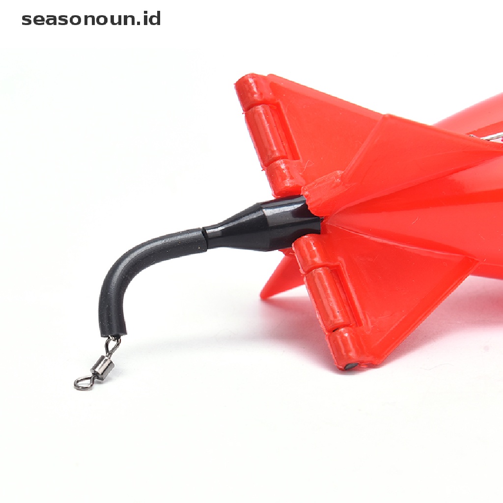 (seasonoun) 1pc Holder Umpan Pancing Bentuk Roket