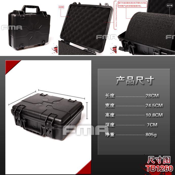 BARANG BARU FMA Tactical Plastic Case