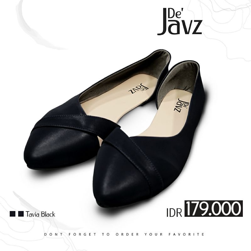 Flat Shoes Tavia / De'Javz Tavia / Sepatu Flat / Sepatu wanita / Sepatu Balerina