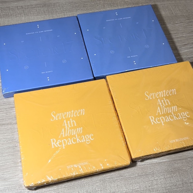 [SECTOR 17] SEVENTEEN REPACKAGE ALBUM SEALED NEW BEGINNING NEW HEIGHTS