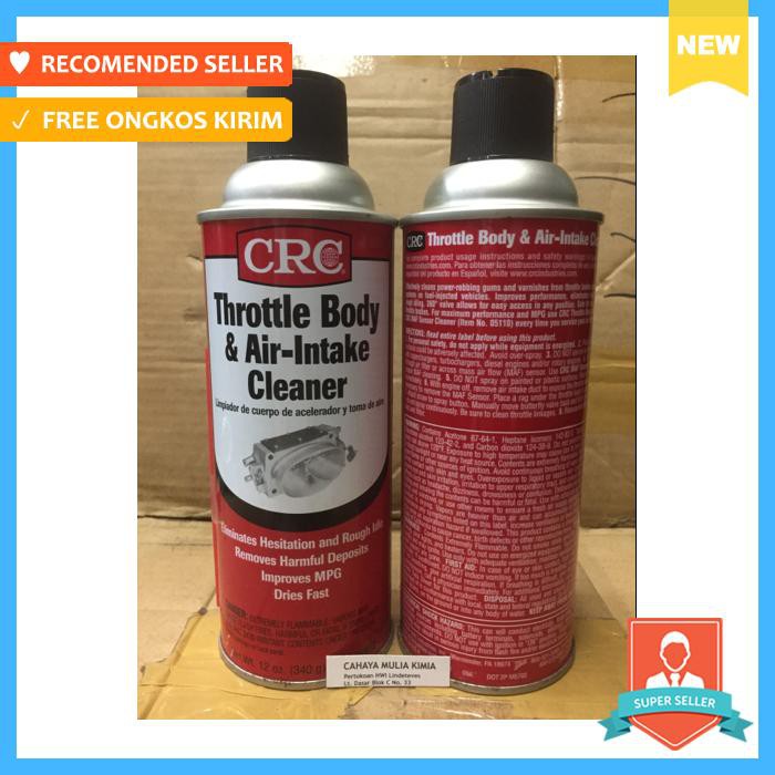 Crc throttle body & air intake cleaner/crc throttle body