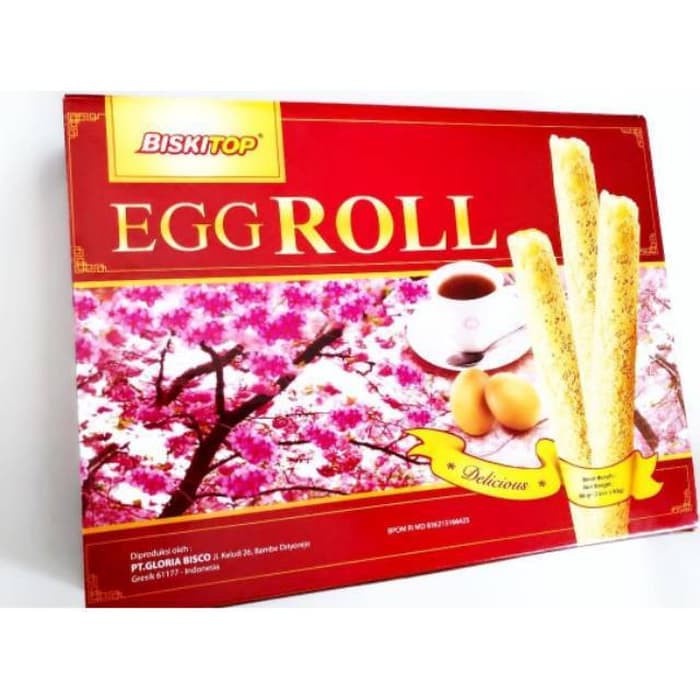 

Biskitop Egg Roll 83gr