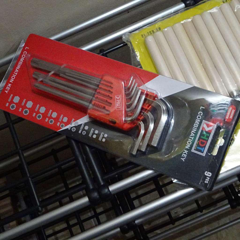 Kunci L Bintang  Segi 6