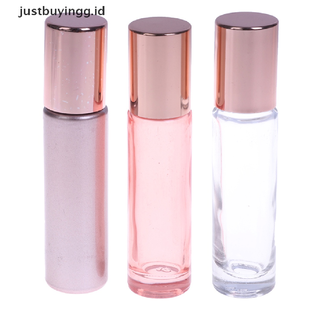 Botol Roll On Essential Oil Parfum Kosong Ukuran 10ml Untuk Travel