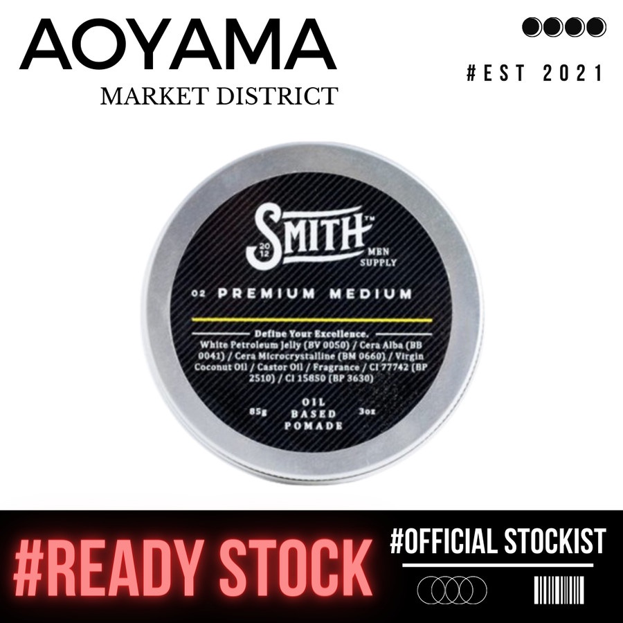 SMITH Premium Medium Pomade
