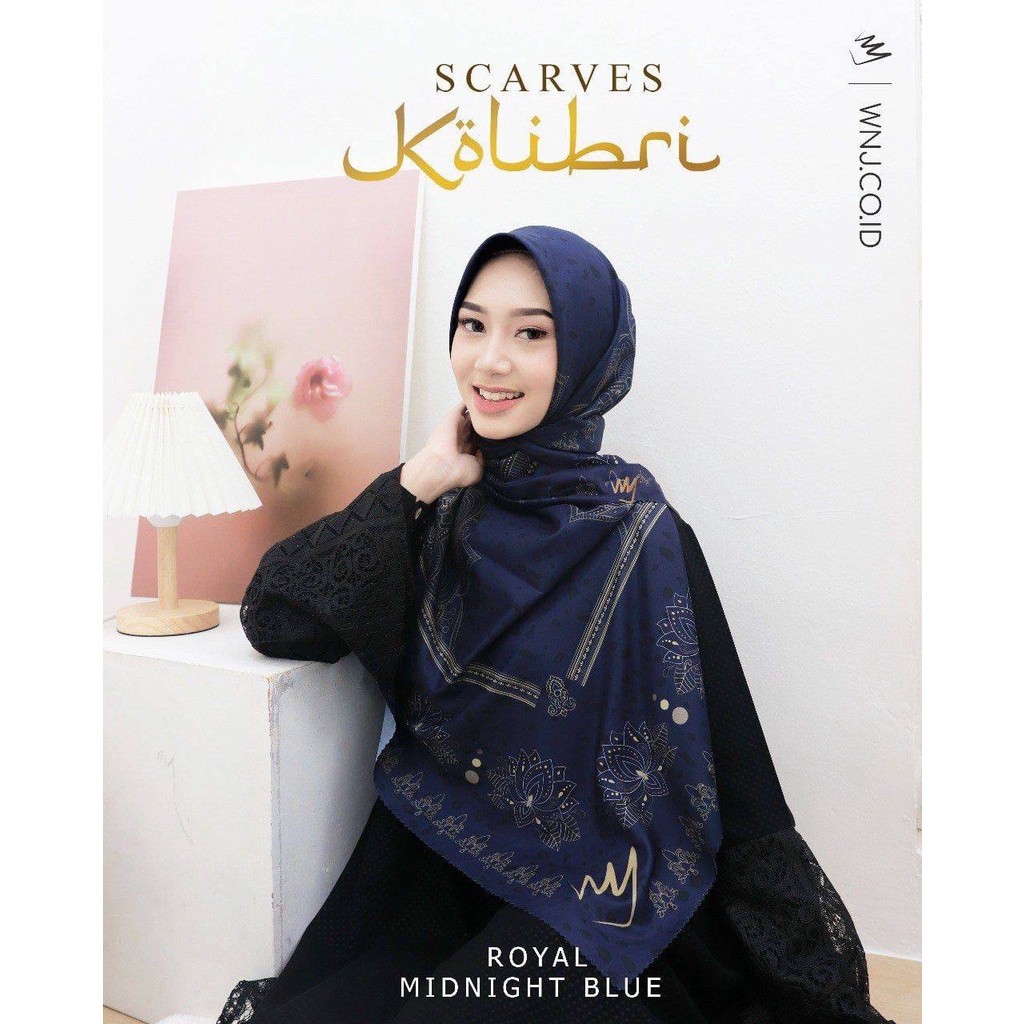 Scarves Kolibri 22 Wanoja / Hijab segiempat