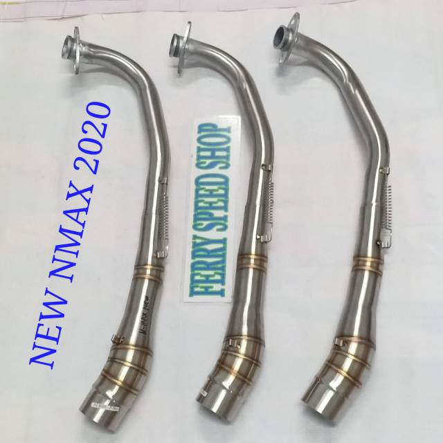 HEADER LEHER KNALPOT RACING NEW NMAX - PIPA KNALPOT RACING NEW NMAX - HEADER LEHER KNALPOT NMAX NEW
