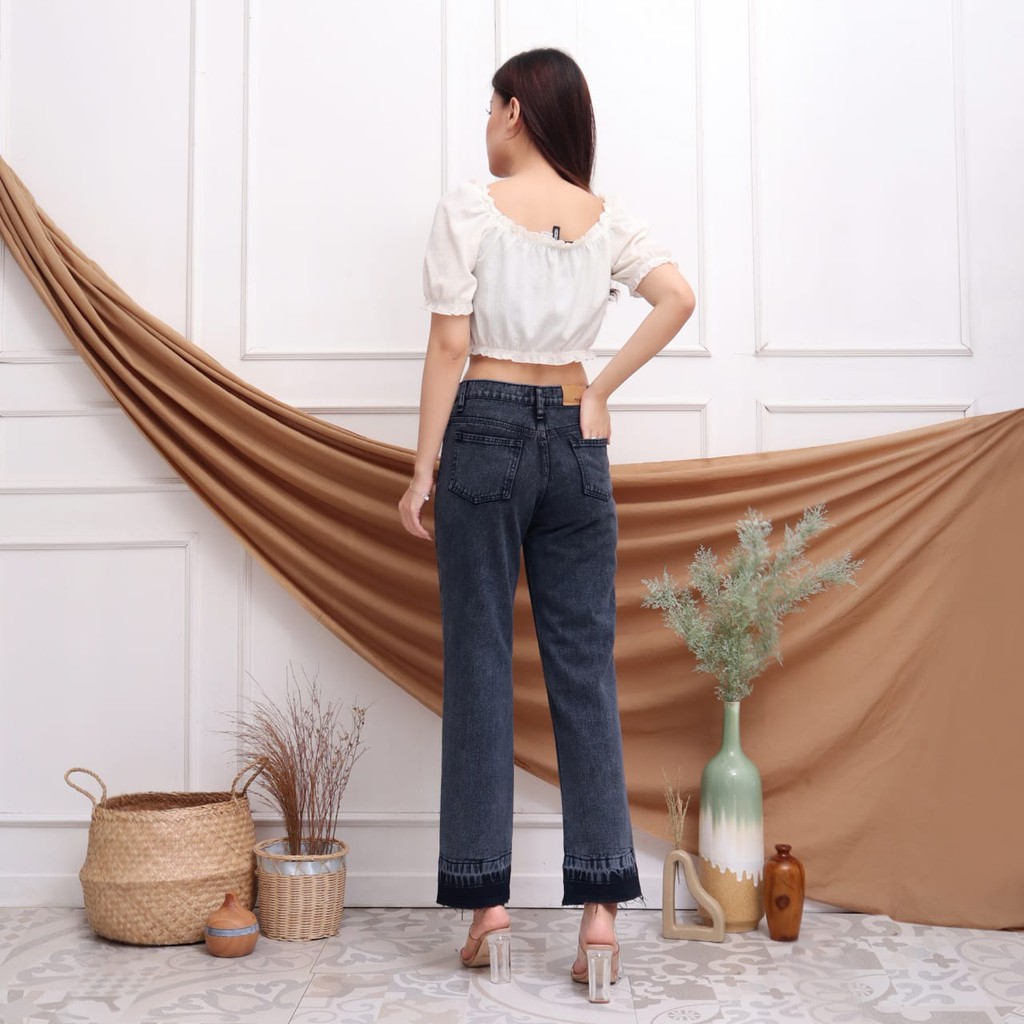 FWR - CELANA BOYFRIEND JEANS RIPPED FURING ARSY