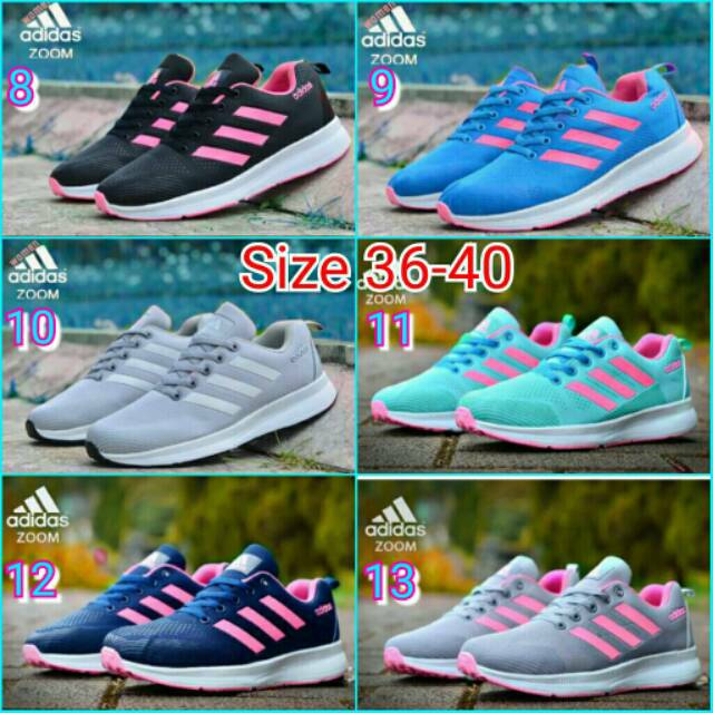 Sepatu Wanita Adidas Grade Ori Vietnam, Running Shoes Lari