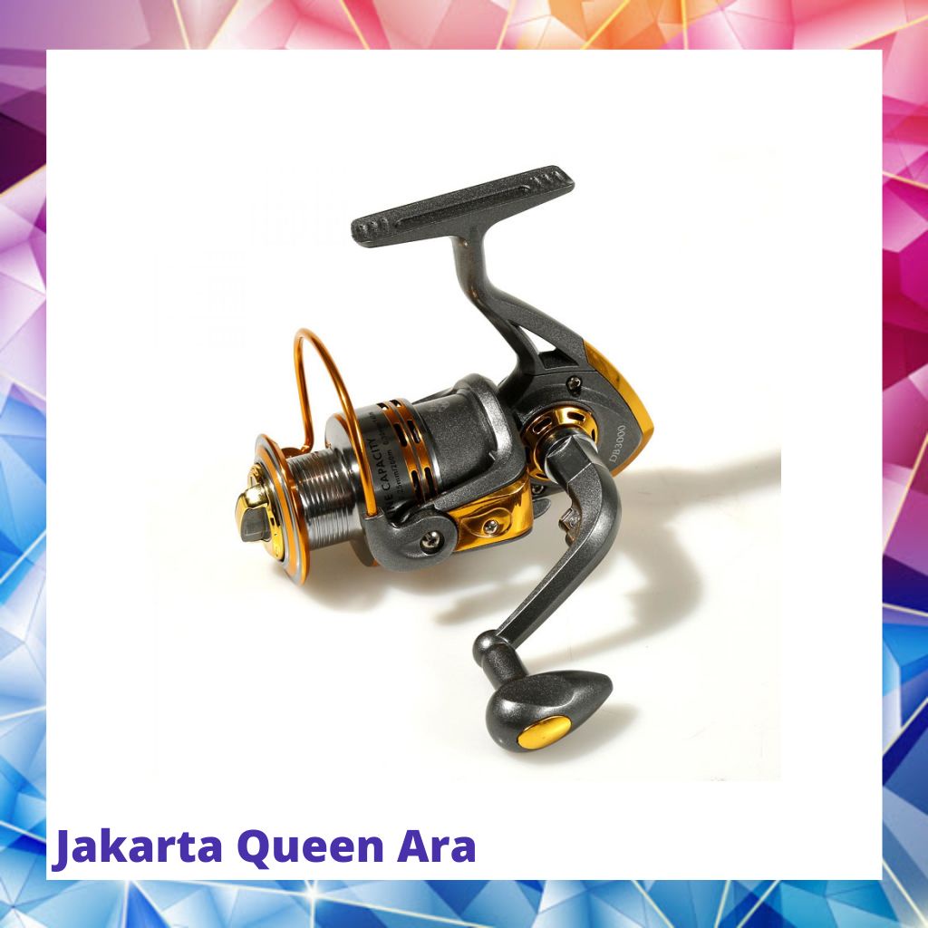 Debao Gulungan Pancing Metal Fishing Reel 10 Ball Bearing - DB300