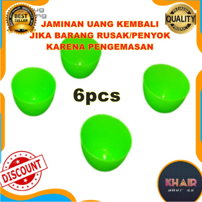 Cetakan kue talam Cetakan kue mangkok plastik Cetakan kue talam kecil Cetakan talam 6pcs