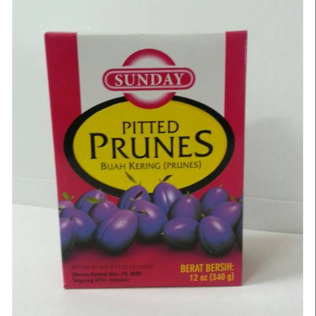 

Sunday Prunes (Buah Kering) 340gr