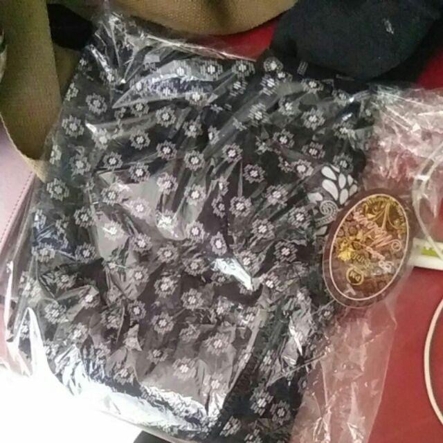 Couple Cardi Melia Mahkota Maxi Batik Sogan Sarimbit Outer Seragam Kerja Kondangan Modern Kardigan