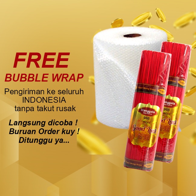 Dupa/Hio Wangi Good Luck Manggala Stick Merah 32cm ± 780 Stick/800gr