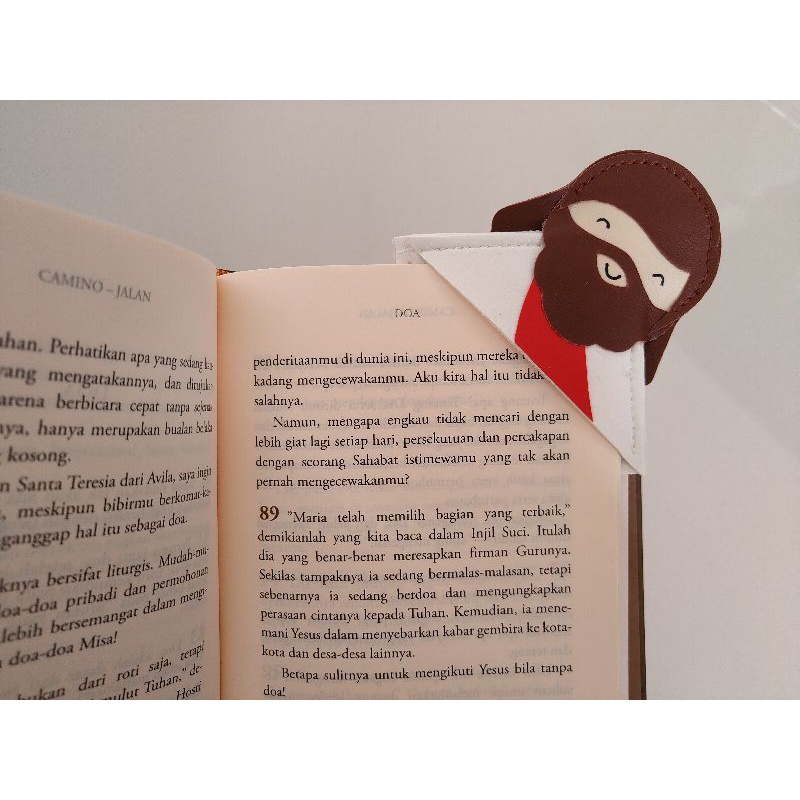 

Corner Bookmark, Pembatas Buku Sudut Yesus