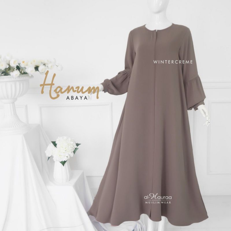 Gamis Hanum Wintercrem by Al Hauraa