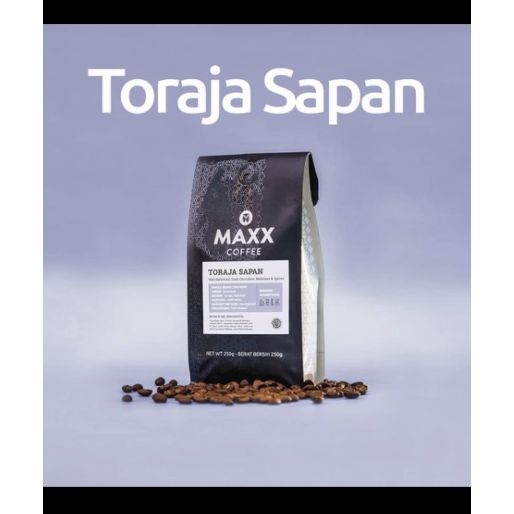 

Maxx Coffee Toraja Sapan (Kopi Bubuk atau Biji Kopi)