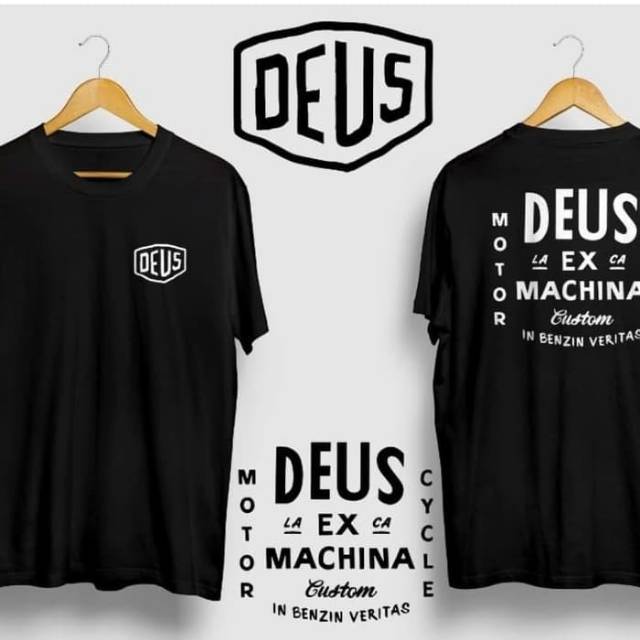 KAOS PAKAIAN BAJU T SHIRT DISTRO DEUS EX MACHINA MOTORCYCLE