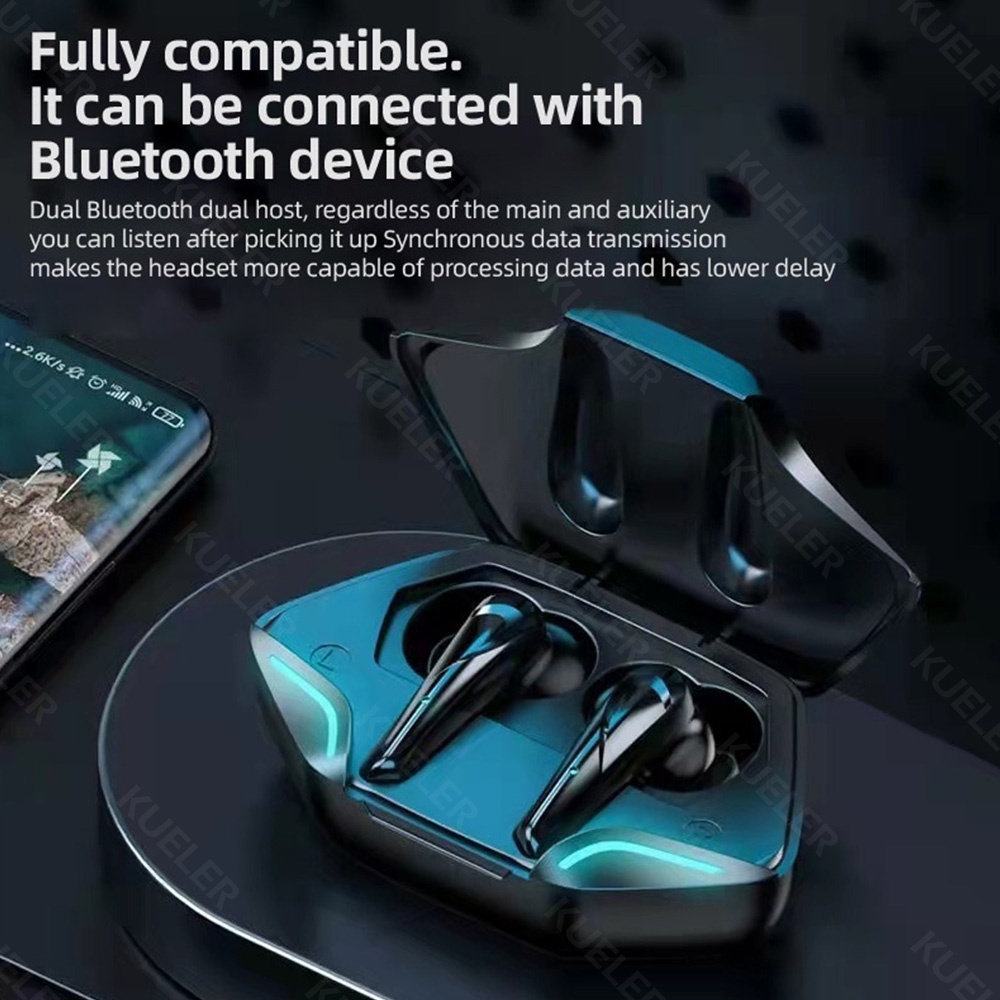 NEW G11/N35 Gaming Wireless Earphone Bluetooth 3D Stereo Zero Delay TWS Headset Gaming Earphone with Micrphone