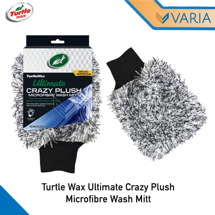 Turtle Wax Ultimate Crazy Plush Microfiber Wash Mitt Cuci Mobil