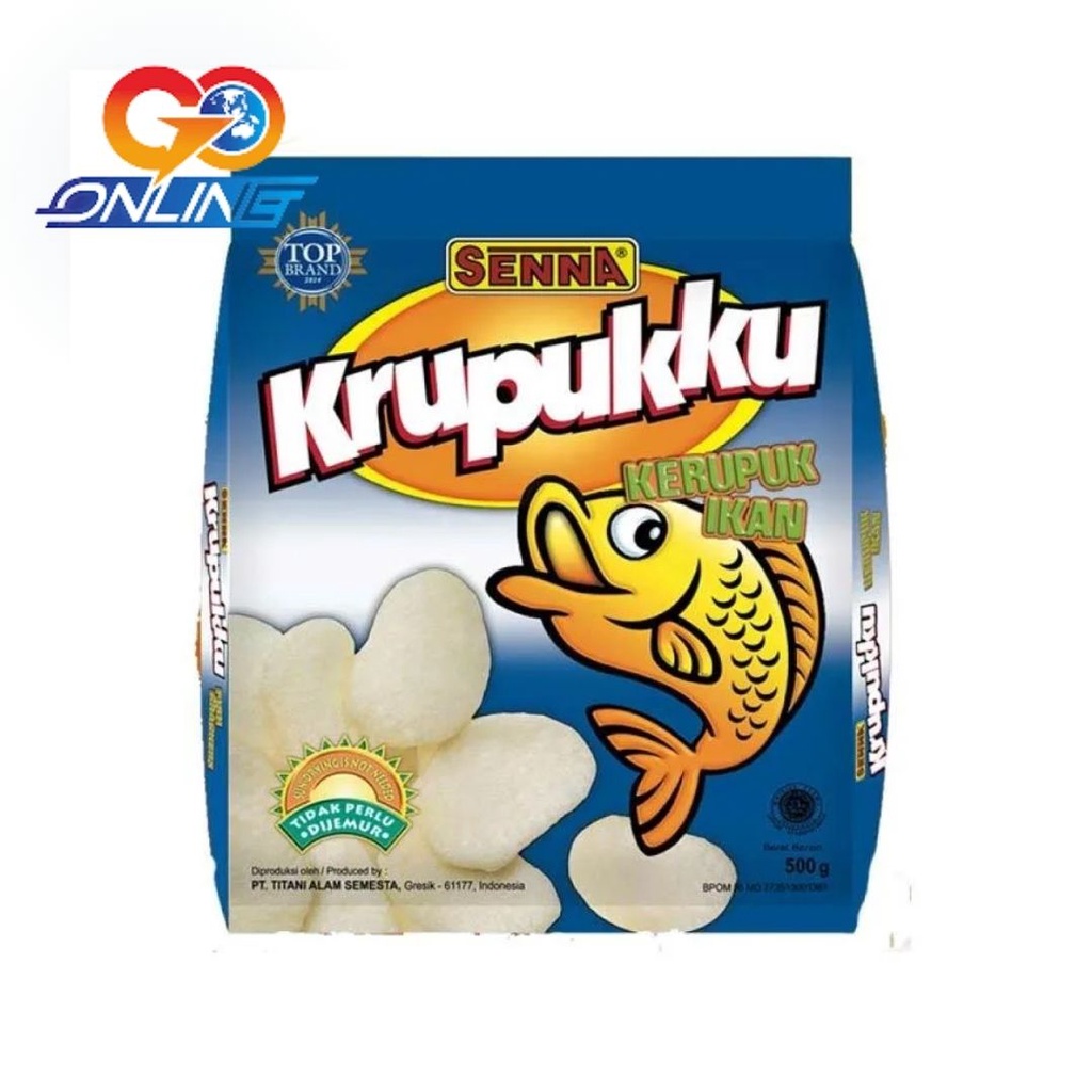 

Senna Krupukku Kerupuk Ikan 500gr