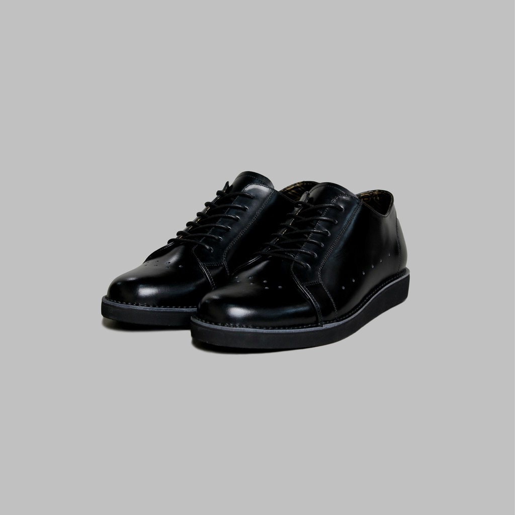 ARTAP Footwear - Sepatu Kulit Asli Pria - Norwin Full Black