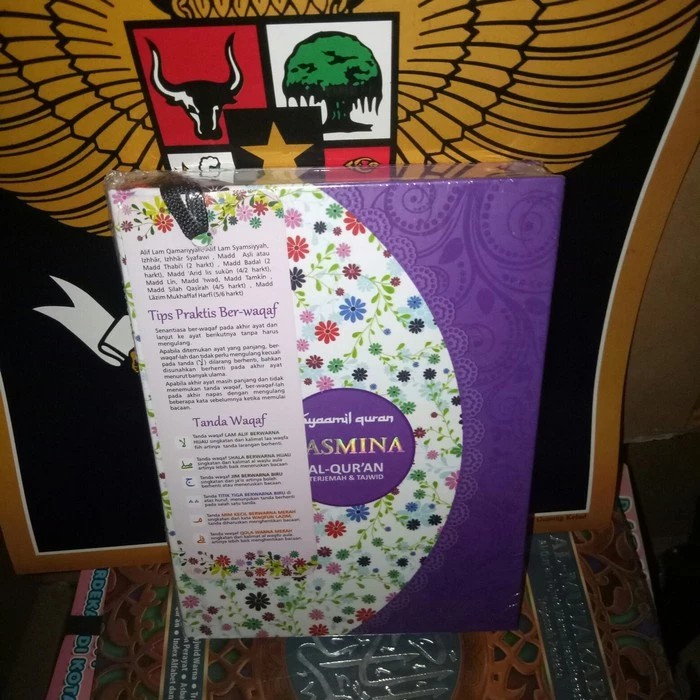 Al quran terjemah dan tajwid Yasmina ukuran B6-Al quran Yasmina HC