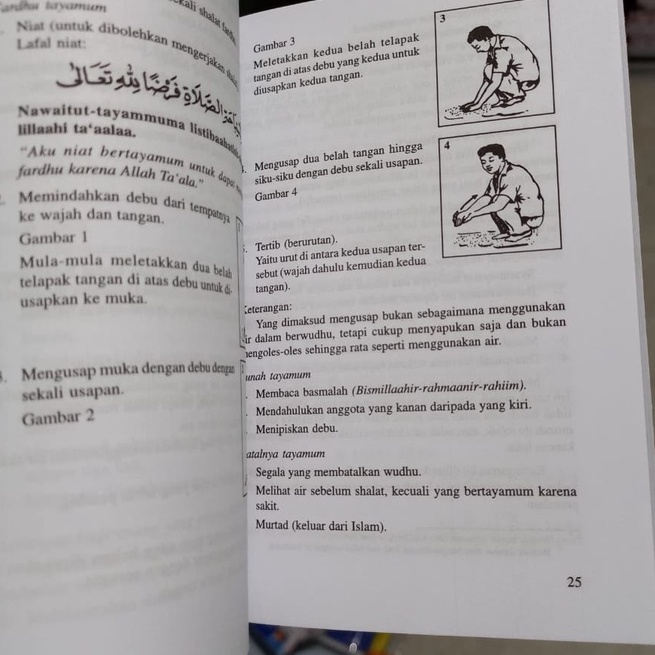 Buku Risalah Tuntunan Shalat Lengkap ukuran tanggung 10 x 14,5 cm HVS-Toha Putra-panduan sholat