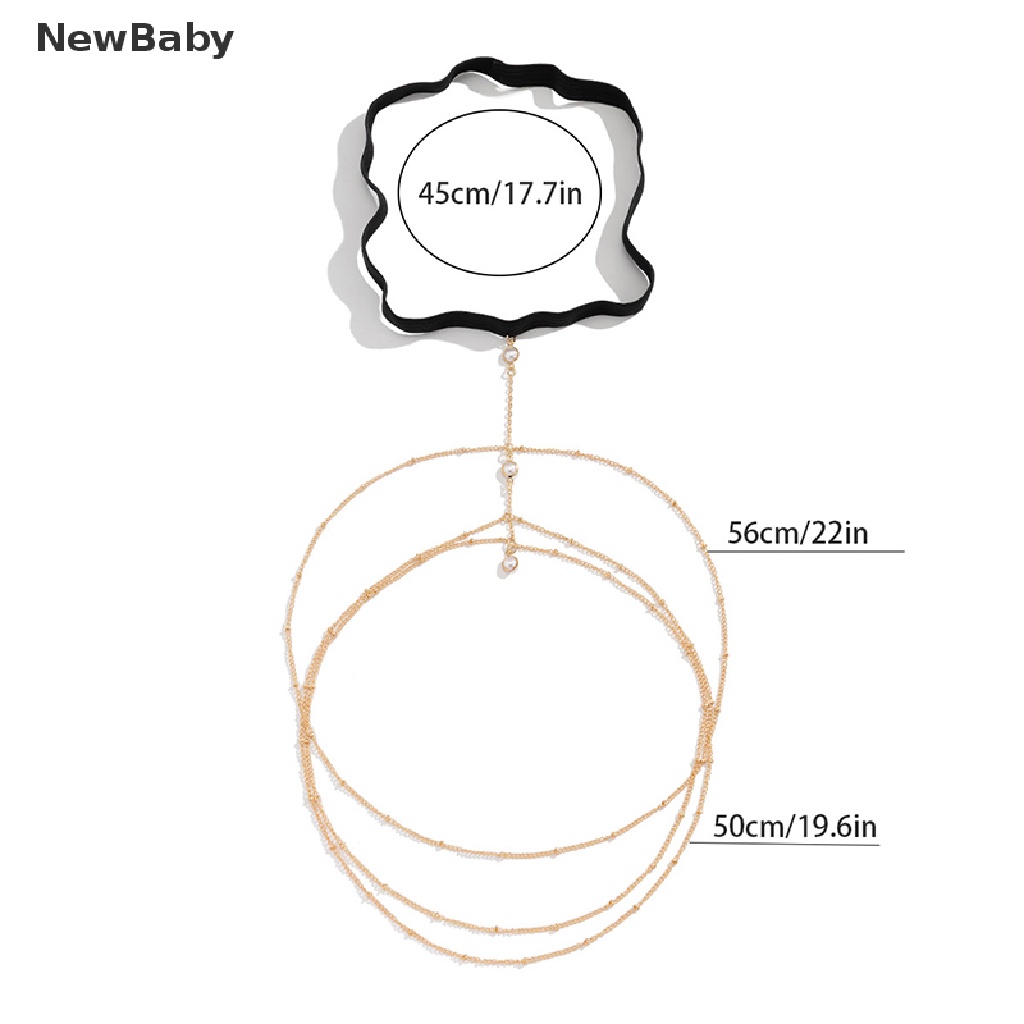 Newbaby Rantai Paha Elastis Sexy Gaya Bohemia Aksen Rumbai Panjang Untuk Wanitapantai