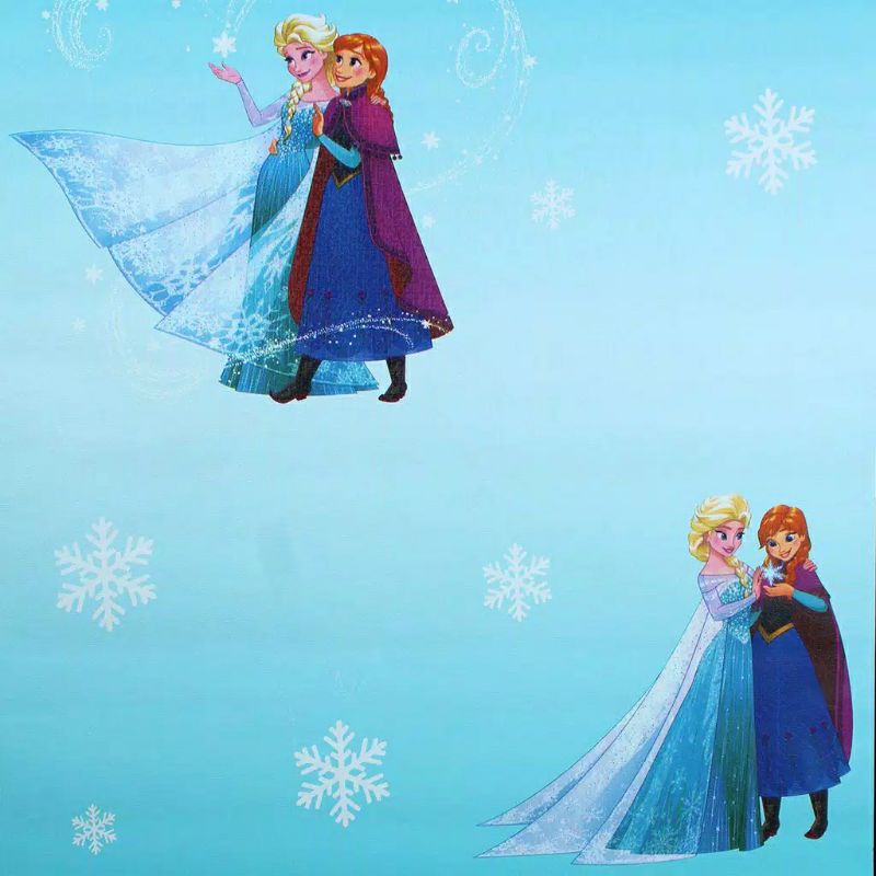 Wallpaper Dinding Motif Frozen 10x45cm