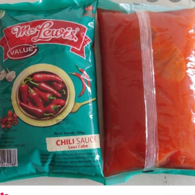 

TERMURAAAHH!! MC LEWIS SAOS CHILI DAN TOMAT 1kg