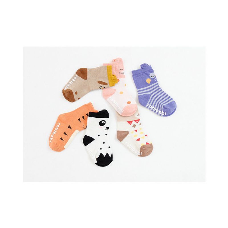 Kaos Kaki Bayi style fashion korea motif karakter Animal Anti Slip Import Premium